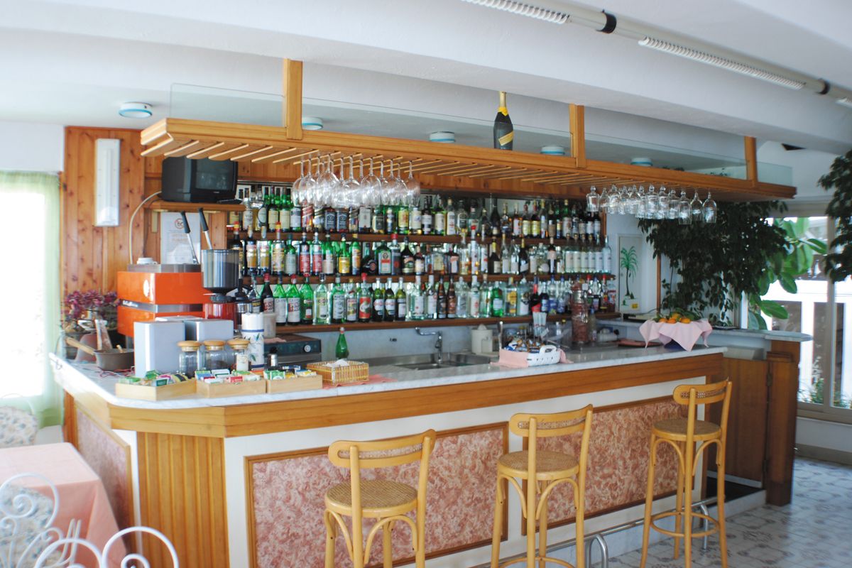 Il ristorante dell’Hotel La Palma a Sant’Angelo d’Ischia